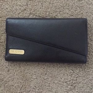 Bodhi leather wallet- Black